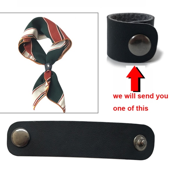 LAST ONE! Square Neck Tie Scarf - Picture 3 of 3